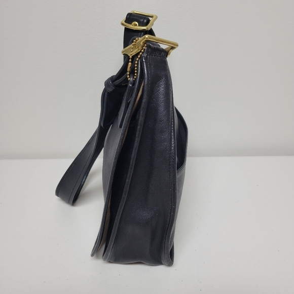 Coach 9718 Vintage Legacy Leather Flap Saddle Shoulder Bag. - Picture 4 of 15